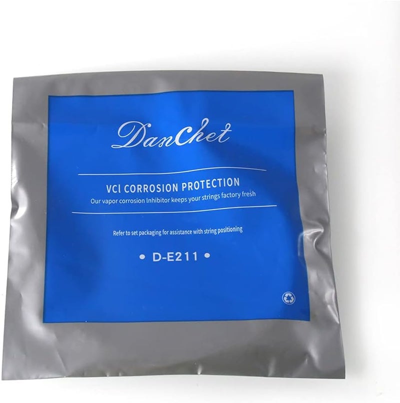 Danchet E211 Nickel Wound Electric Guitar Strings,Regular Light(1 Set) - Image 1